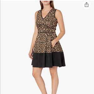 NWT Taylor Animal Print Dress